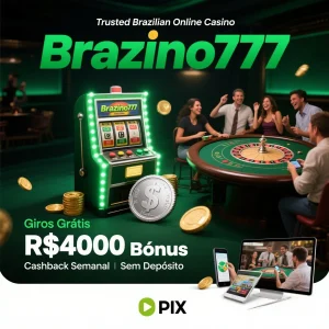 Cassino online Brazino777 confiável com jogos, bônus e saque Pix rápido